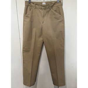 Women's GAP Khaki Slim Ankle flat front Khaki Pants Size 4